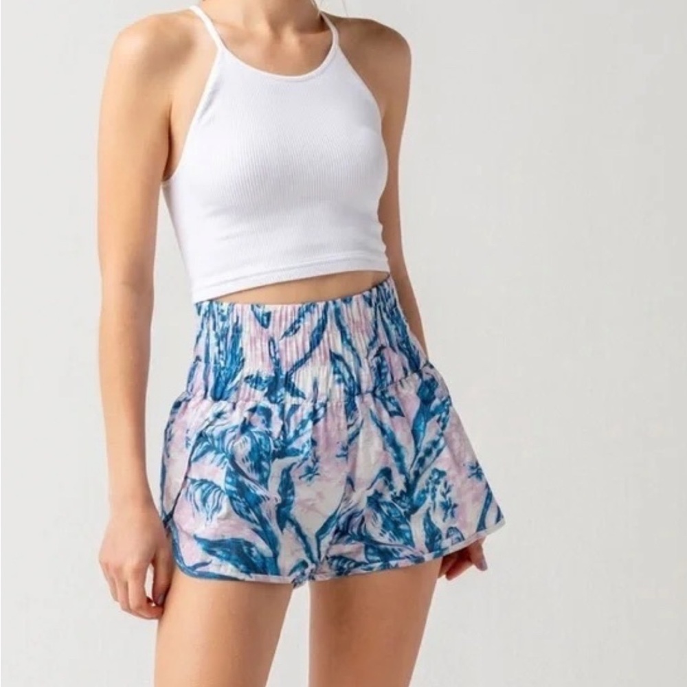 FREE PEOPLE The Way Home Lined Athletic Shorts - XS